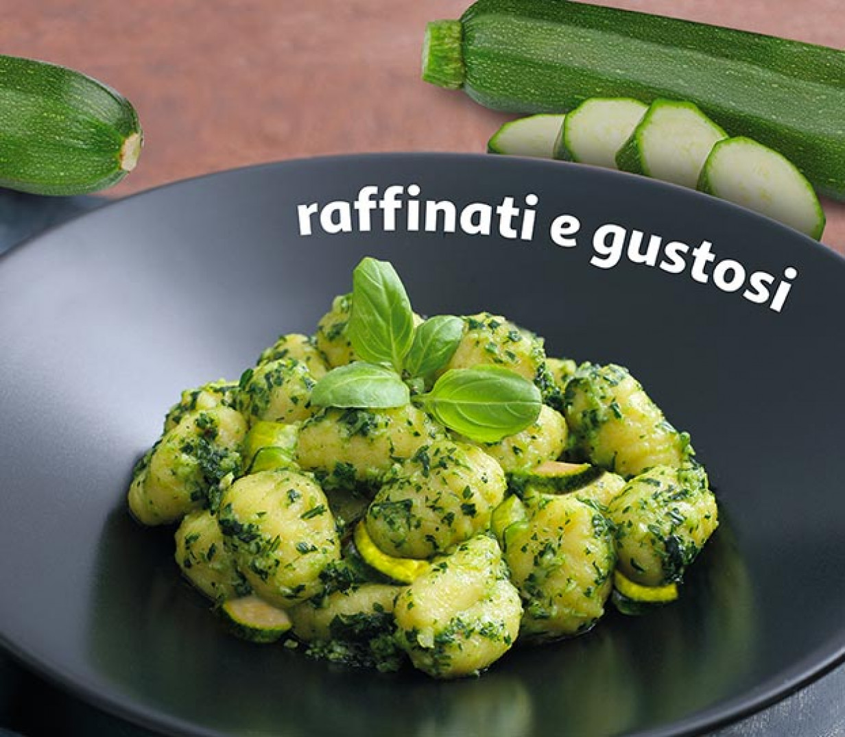 Ricetta Gnocchi con pesto di zucchine