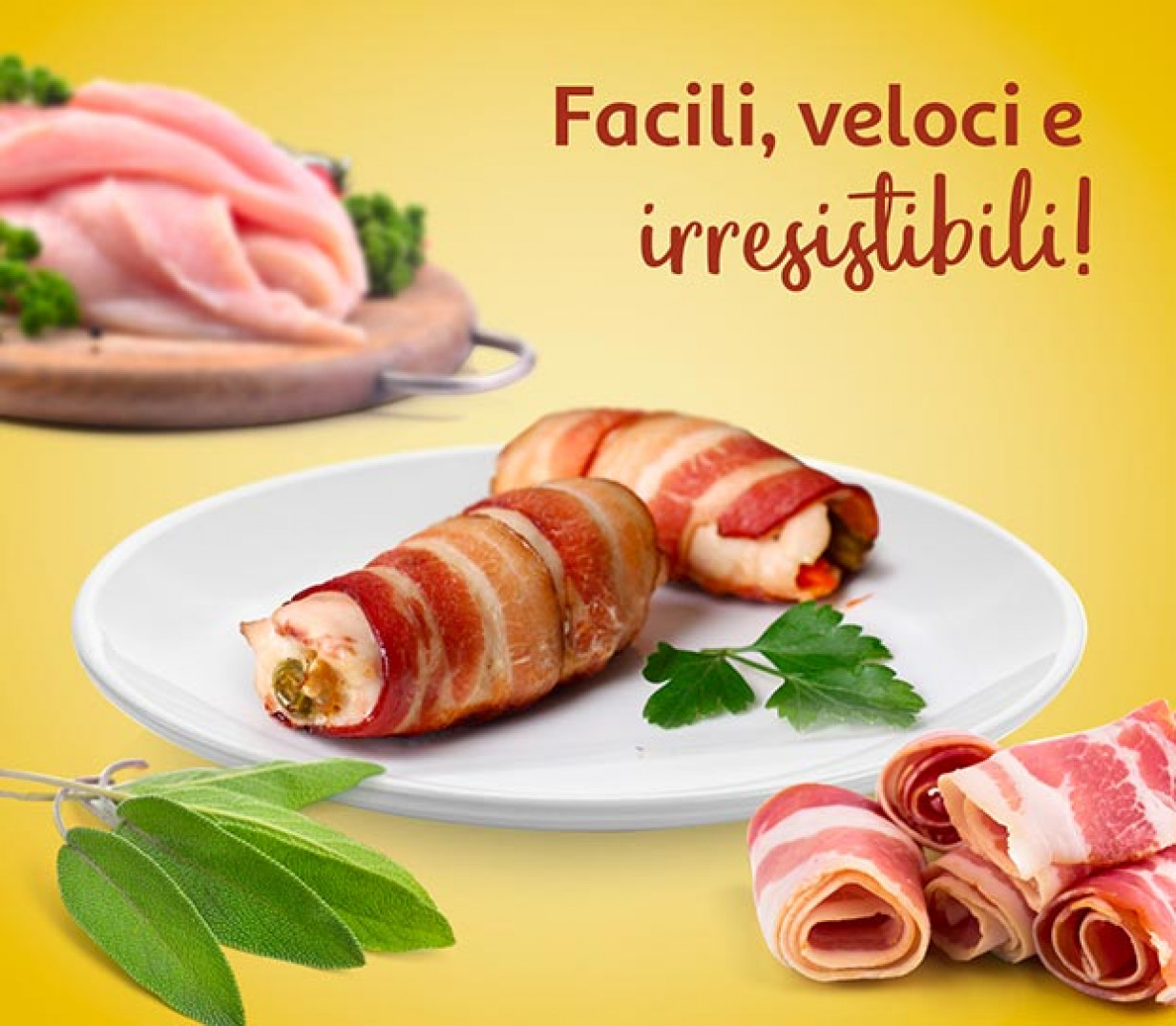 Ricetta Involtini di pollo