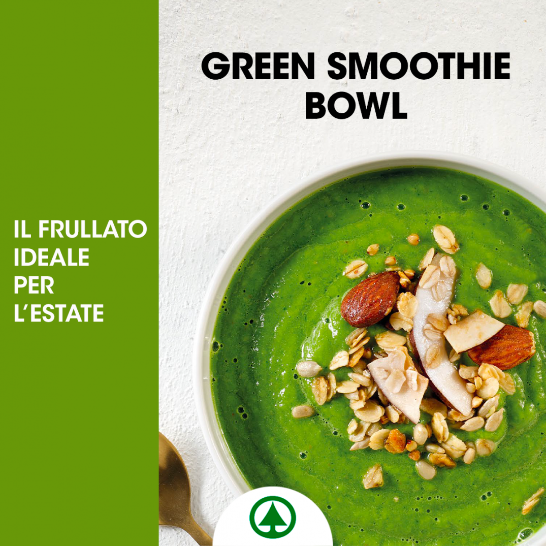 Ricetta GREEN⁠ SMOOTHIE BOWL