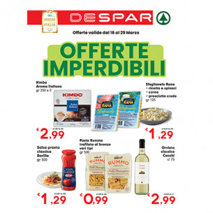 volantino Volantino Despar dal  16 al 29 Marzo dal 16/03/2023 al 29/03/2023