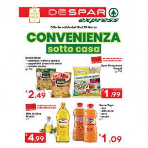 volantino Volantino Despar Express dal  16 al 29 Marzo dal 16/03/2023 al 29/03/2023